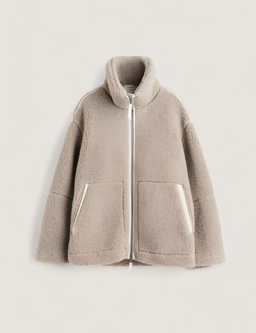 CAMILA | Teddyfleece-Jacke