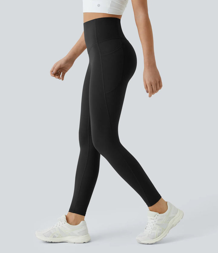 SoCinched | Formende UltraSculpt-Leggings mit hohem Bund, Bauchkontrolle und Seitentaschen fürs Training