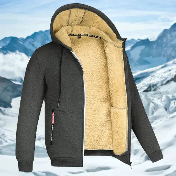 Gilben - Herren Winterjacke mit Kapuze und Fleece