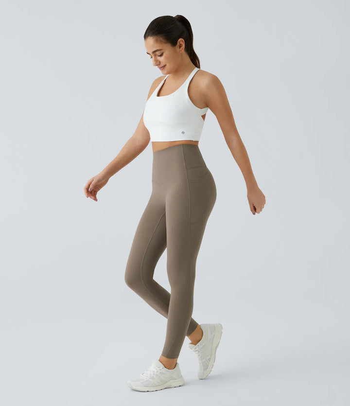 SoCinched | Formende UltraSculpt-Leggings mit hohem Bund, Bauchkontrolle und Seitentaschen fürs Training