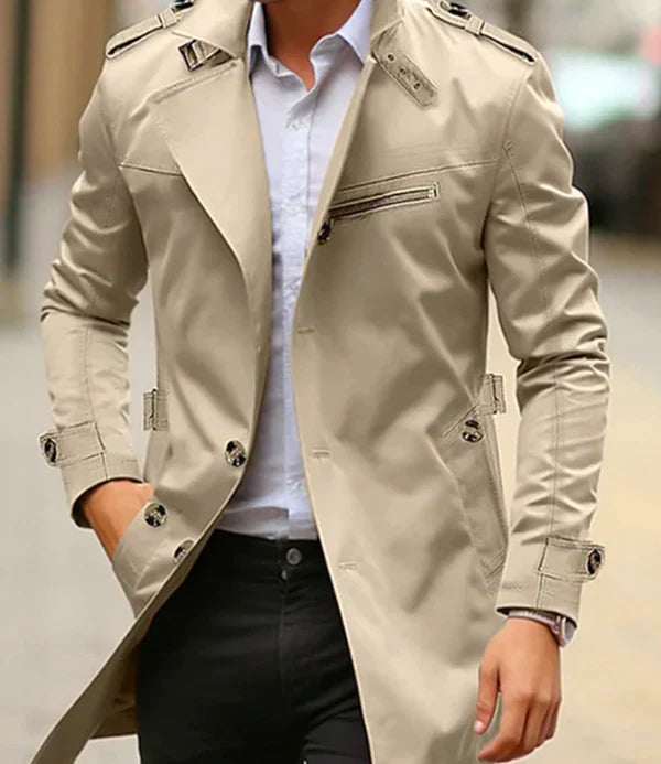 Eleganter Trenchcoat für Herren