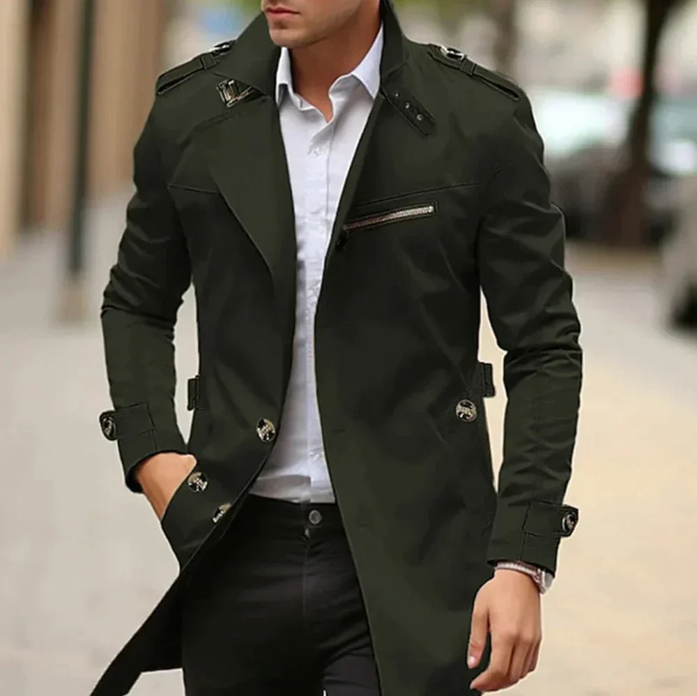 Eleganter Trenchcoat für Herren