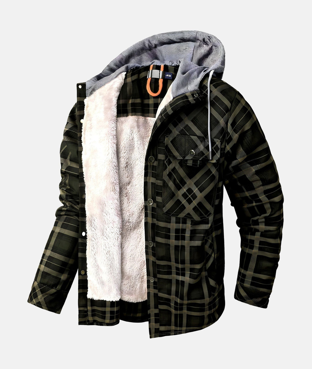 Karierte Flanelljacke