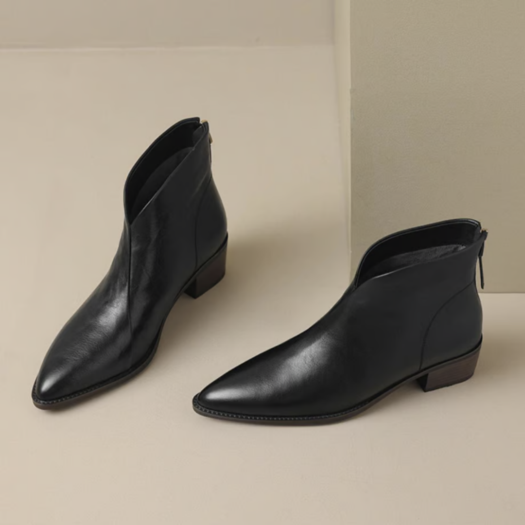 Elegante Stiefeletten mit kleinem Absatz