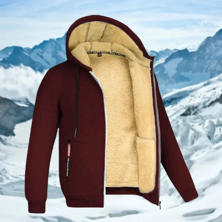 Gilben - Herren Winterjacke mit Kapuze und Fleece