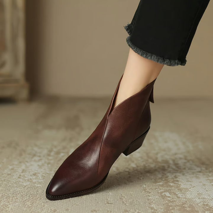 Elegante Stiefeletten mit kleinem Absatz