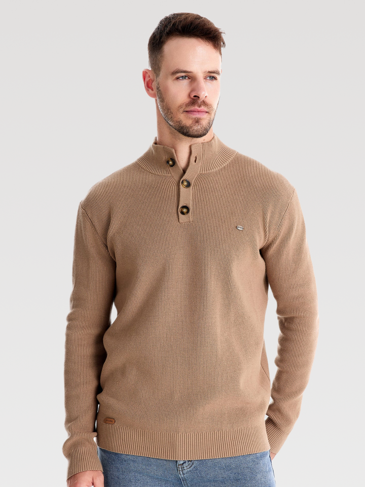 RONI - Premium-Stehkragen-Pullover