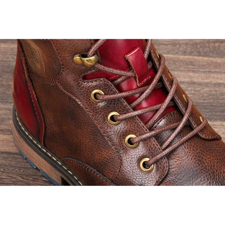 Aaron | Handgefertigte Premium-Leder-Oxford-Stiefel