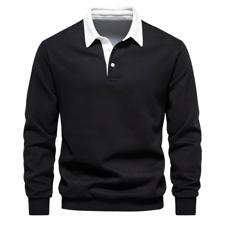 Stilvoller Polokragen Pullover