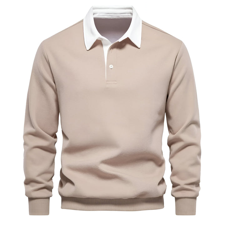 Stilvoller Polokragen Pullover