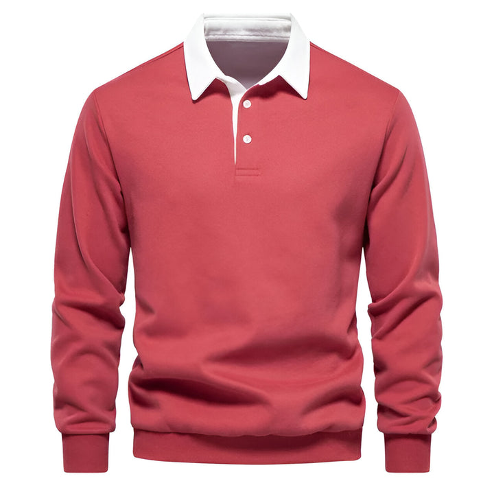 Stilvoller Polokragen Pullover