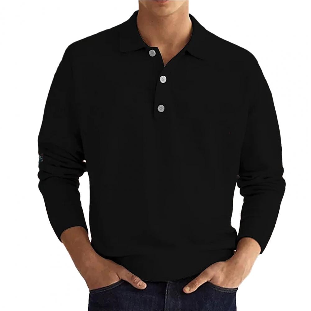 JAMES | ELEGANTES LANGÄRMELIGES HERREN-POLOSHIRT