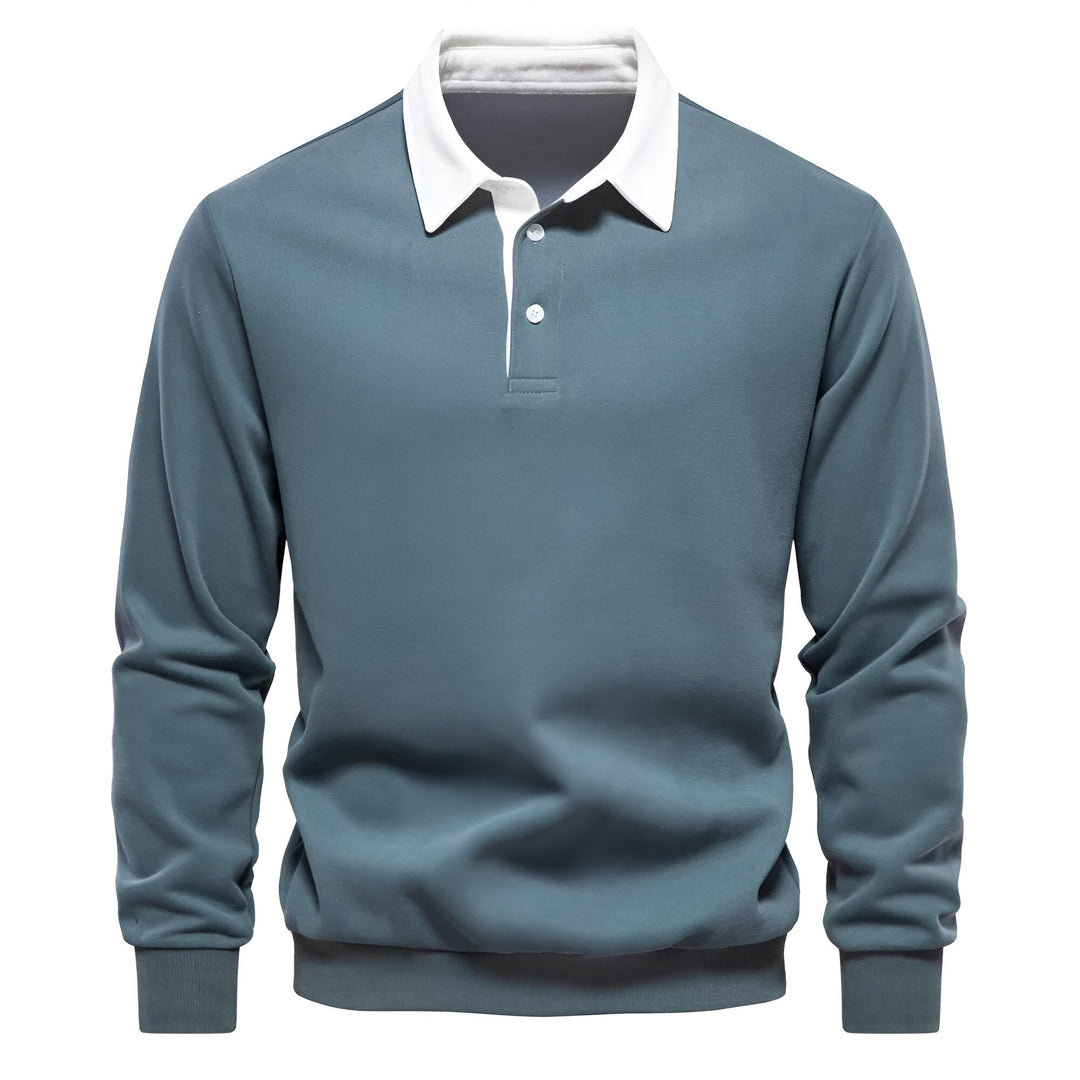 Stilvoller Polokragen Pullover