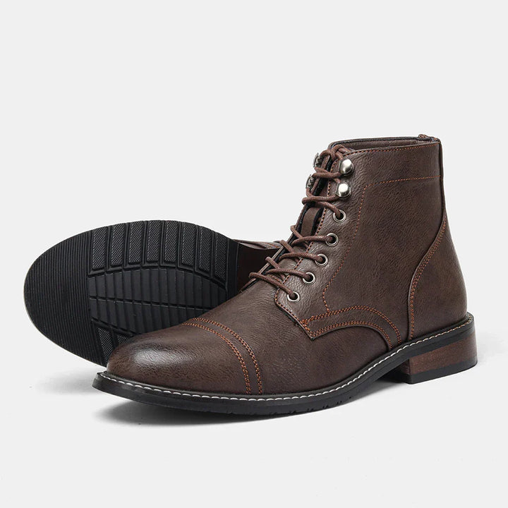 Keith | Vintage Derby-Stiefel mit Zehenkappe