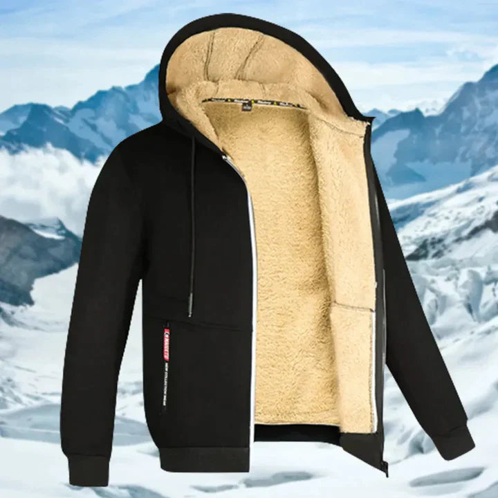 Gilben - Herren Winterjacke mit Kapuze und Fleece